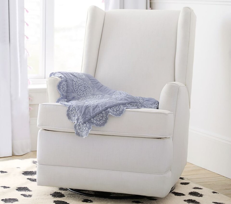 Modern Wingback Swivel Glider & Recliner